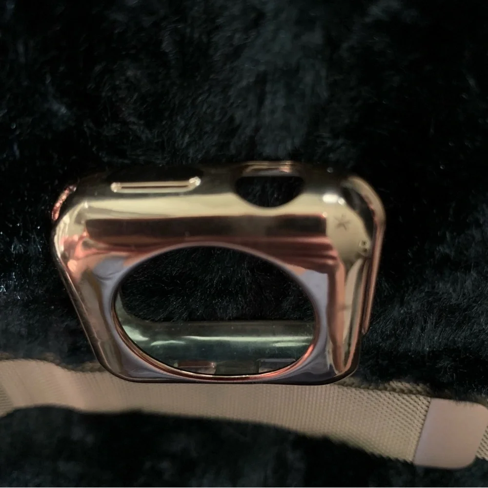 Apple Watch Gold Cover & Wrist Band